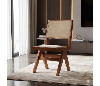 Eleg&acirc;ncia Org&acirc;nica e Conforto Atemporal: Descubra a Cadeira de Jantar Pierre da Tolle M&oacute;veis