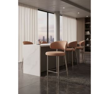 Banqueta Alta de Luxo: Exclusividade, Conforto e Marcenaria Autoral | Tolle M&oacute;veis