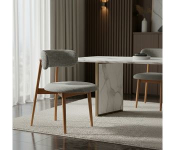 Cadeira Armona Madeira ARM-101: Sofisticação e Conforto em Móveis de Luxo