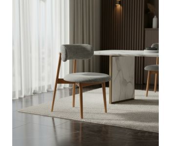 A Elegância Natural da Cadeira Armona Madeira: Conforto e Design Orgânico para Ambientes Sofisticados