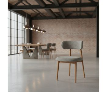 Cadeira Armona: A Escolha Suprema em Design Orgânico e Conforto para Ambientes Contemporâneos