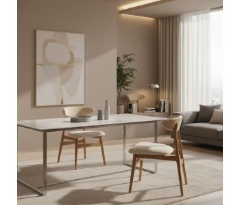 Cadeira Veredas: Elegância Natural e Conforto Orgânico para Seu Lar