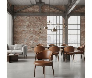 Elegância Natural e Conforto Atemporal: A Cadeira Tina Madeira como Símbolo de Design Refinado