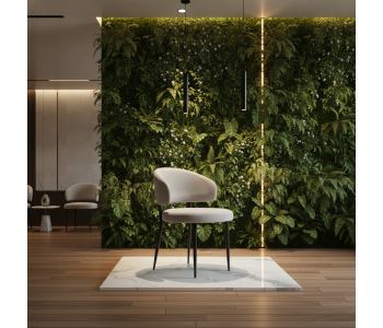O abraço sutil da cadeira Tina: conforto e elegância que transformam sua sala de jantar