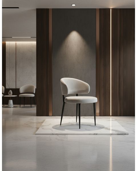 CADEIRA TINA  A&Ccedil;O CARBONO