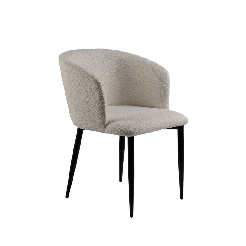 Cadeira Amalfi Aço Carbono: Sofisticação e Conforto para Ambientes de Alto Padrão