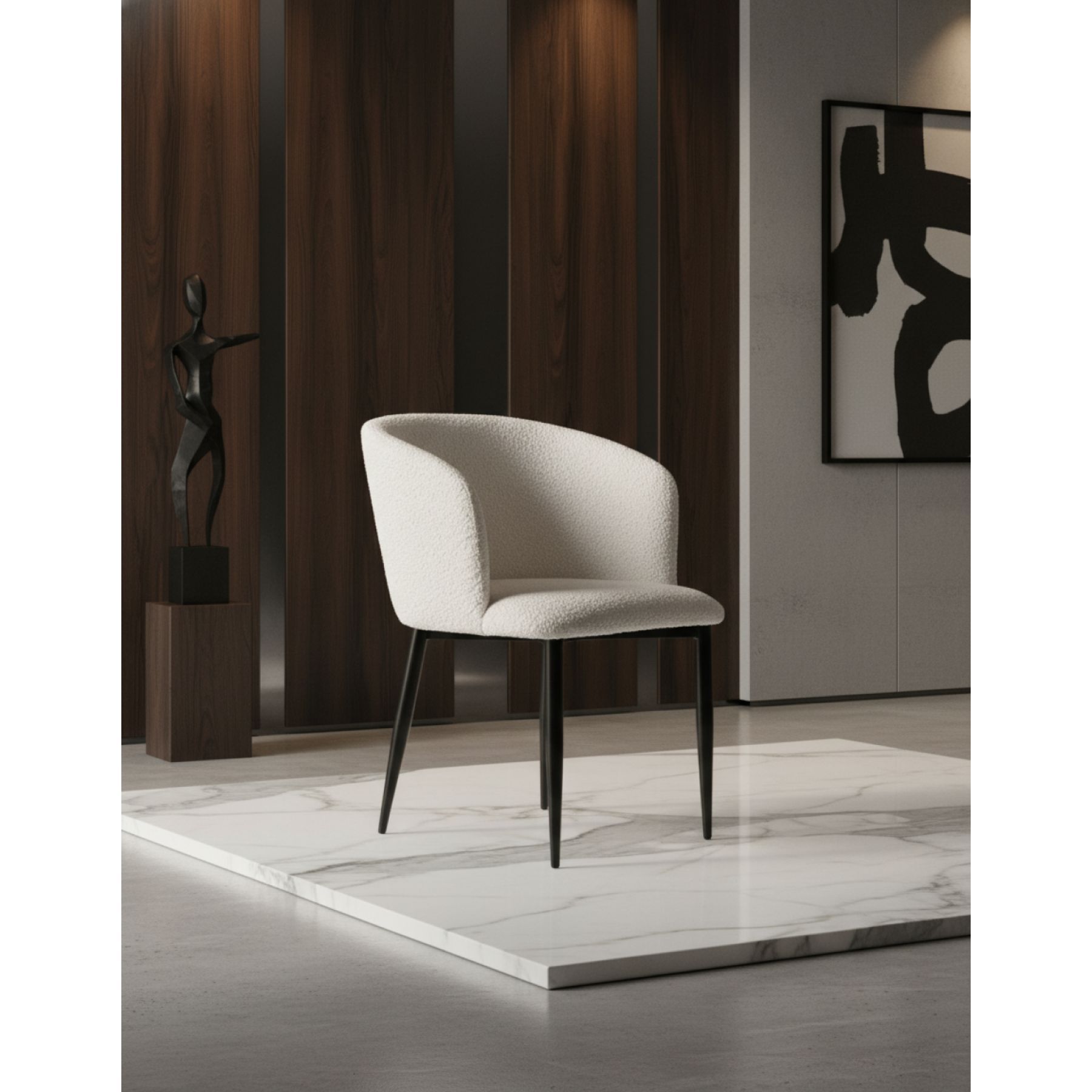 CADEIRA AMALFI A&Ccedil;O CARBONO