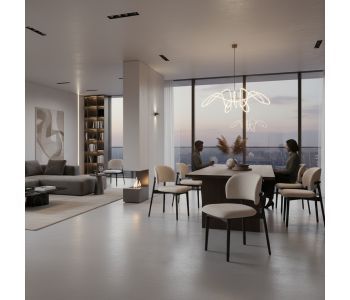 Cadeira Jerí: A Elegância Orgânica para Ambientes de Alto Padrão