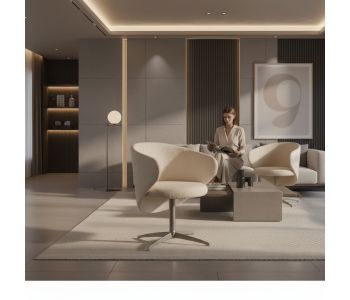 Cadeira Malca em Alumínio: Elegância e Conforto para Ambientes de Alto Padrão