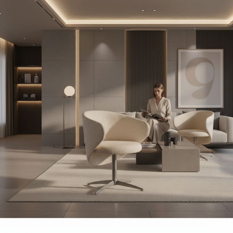 Cadeira Malca em Alumínio: Elegância e Conforto para Ambientes de Alto Padrão