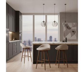 Banqueta Sue Madeira: A Elegância Orgânica para Áreas Gourmet de Alto Padrão