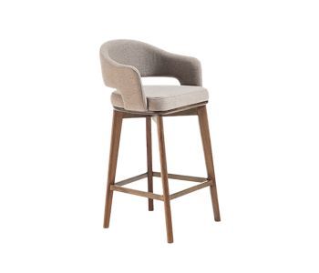 Banqueta Nanda: Elegância Natural e Conforto para Seu Espaço Gourmet