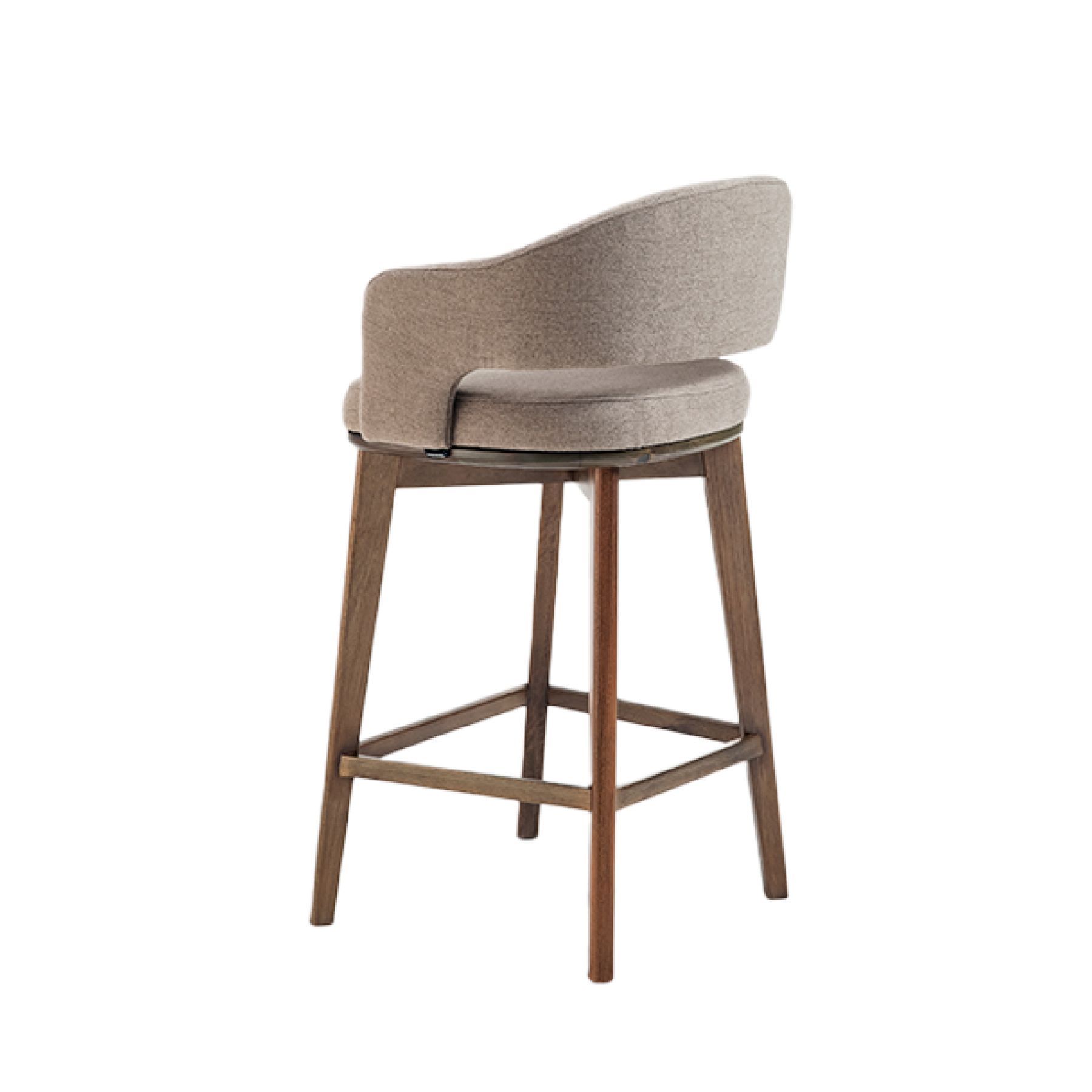 BANQUETA NANDA MADEIRA FIXA OU GIRAT&Oacute;RIA