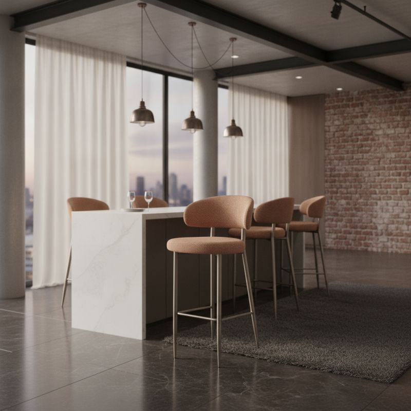 Como escolher e usar a banqueta Tina de aço carbono para ambientes modernos