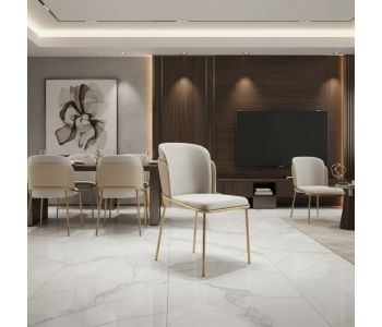 Cadeira de Jantar Galli Aço Carbono GA-101: Elegância e Conforto para Ambientes Sofisticados