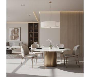 Cadeira Galli Aço Carbono GA-101: Elegância e Conforto para Ambientes de Alto Padrão