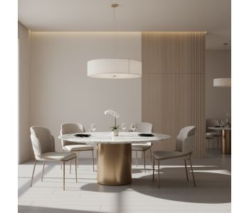Cadeira Galli: Elegância e Durabilidade em Aço Carbono para Ambientes de Alto Padrão
