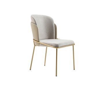 Elegância e Durabilidade: A Cadeira de Jantar Galli em Aço Carbono para Ambientes Sofisticados