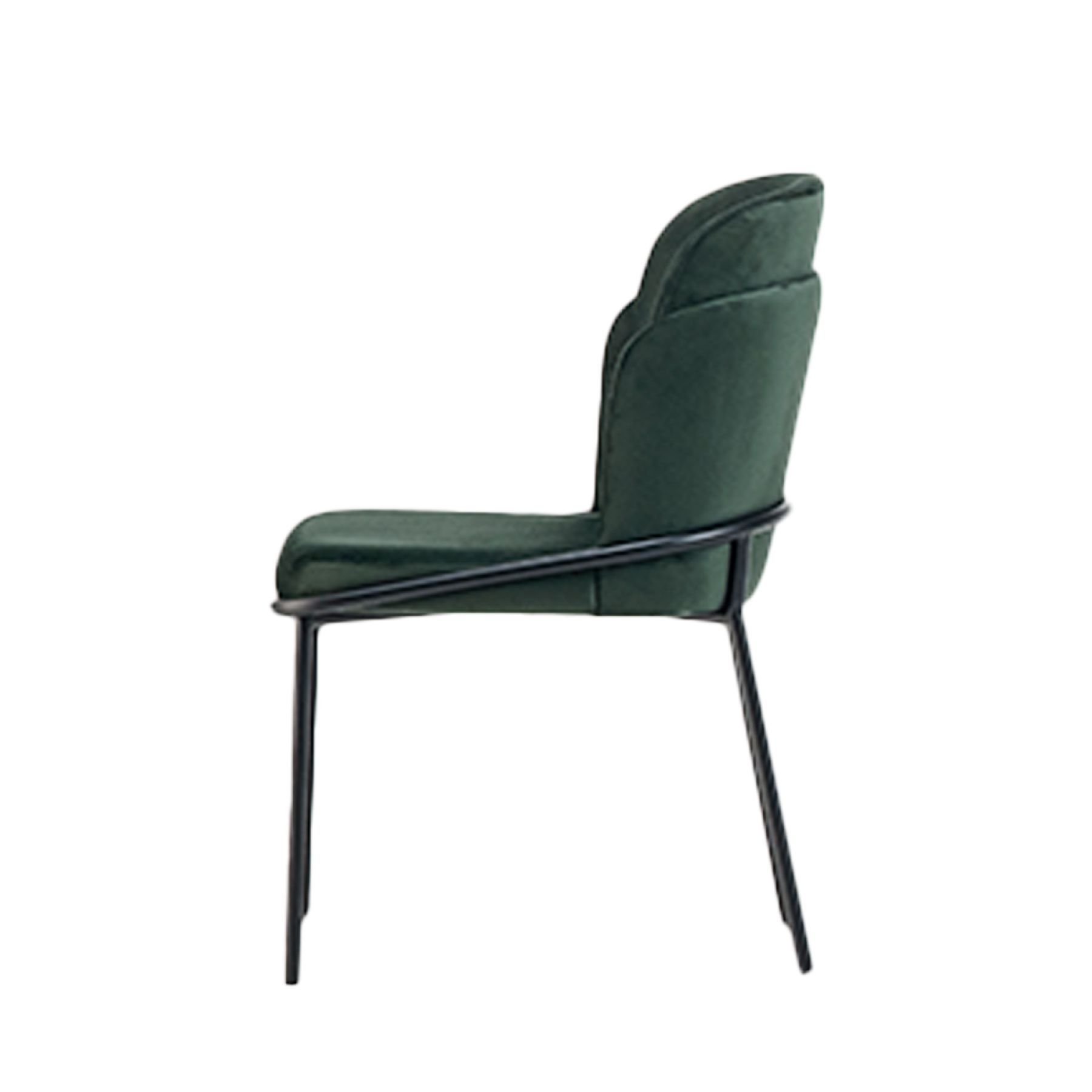 CADEIRA DE JANTAR GALLI A&Ccedil;O CARBONO