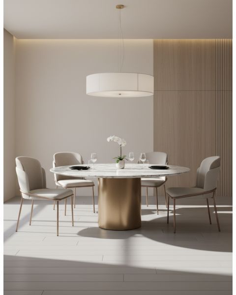 CADEIRA DE JANTAR GALLI A&Ccedil;O CARBONO