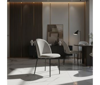 Elegância e Conforto com a Cadeira Steel Aço Carbono da Tolle Móveis