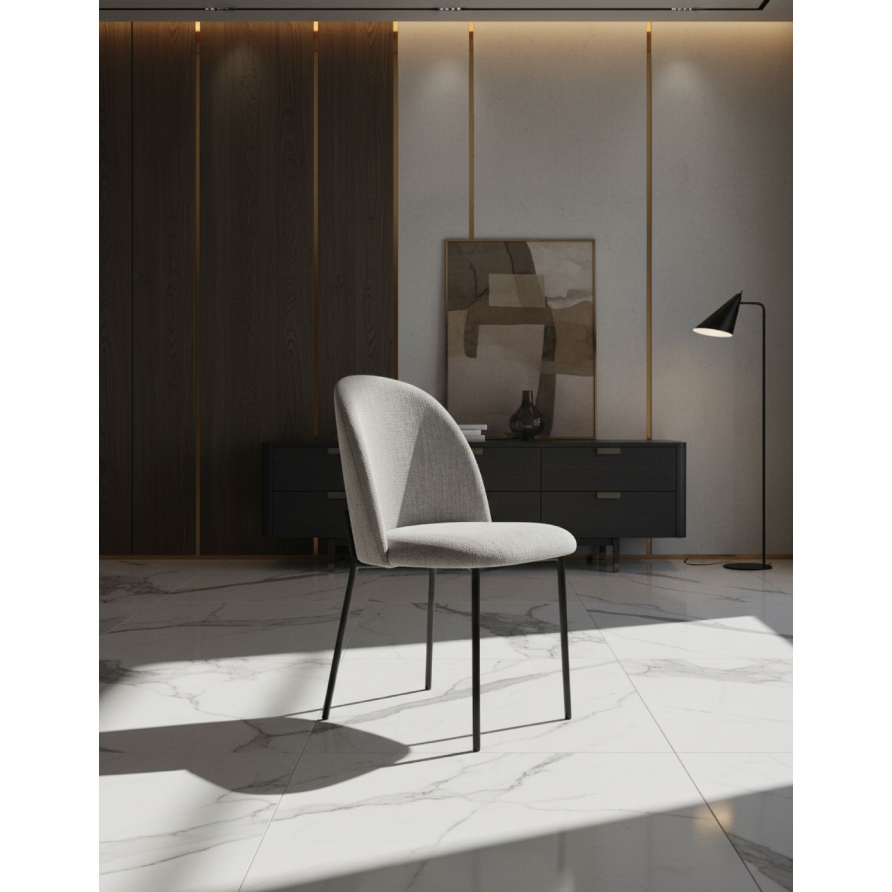 CADEIRA DE JANTAR STEEL A&Ccedil;O CARBONO