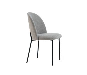 Cadeira de Jantar em Aço Carbono: Elegância e Conforto para Ambientes de Alto Padrão