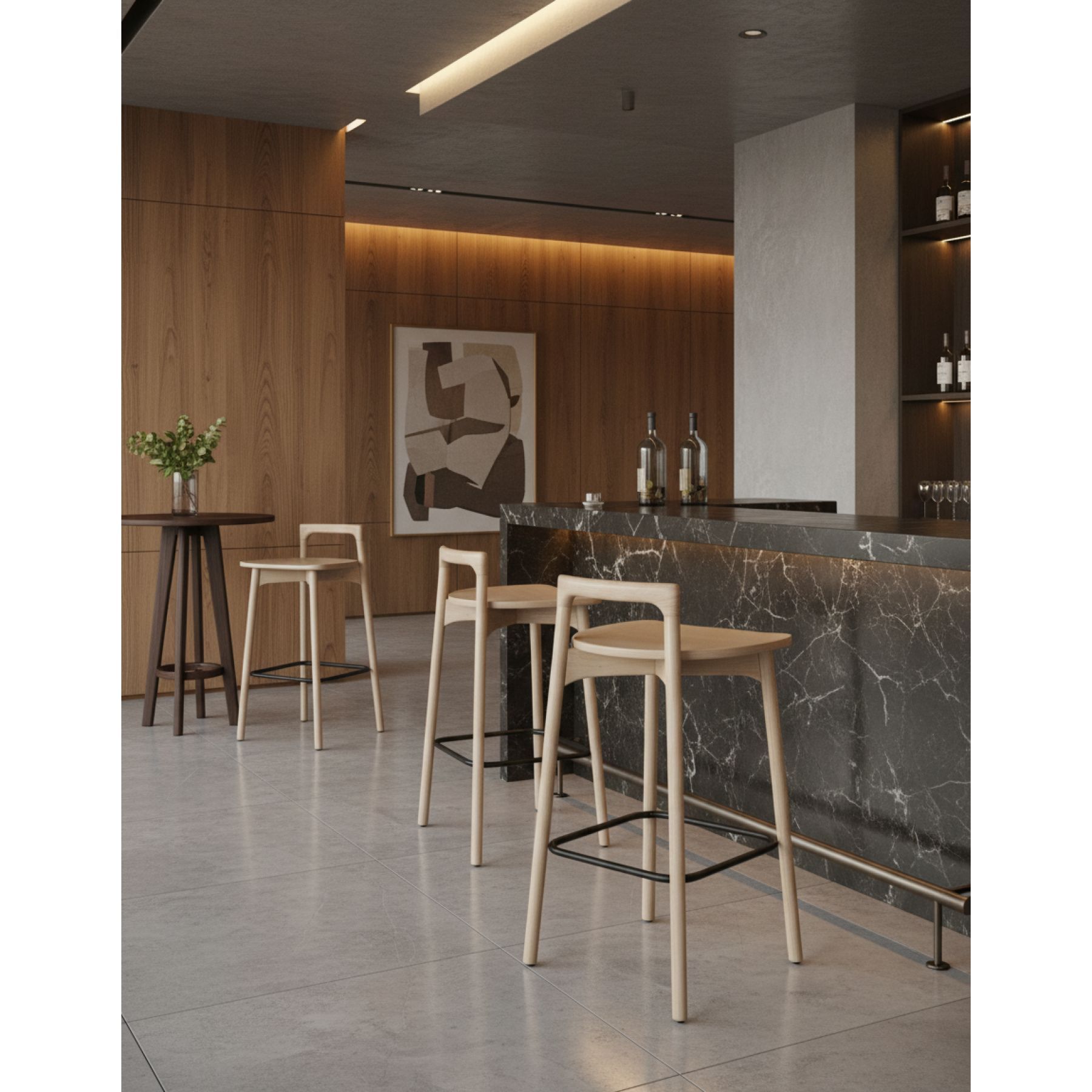 BANQUETA WOOD MADEIRA