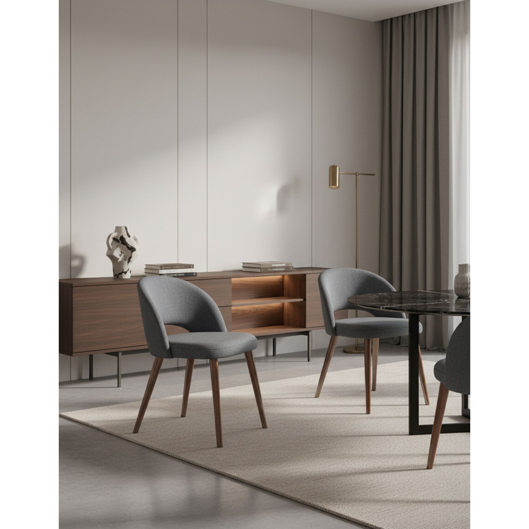 CADEIRA DE JANTAR BORA OPEN MADEIRA