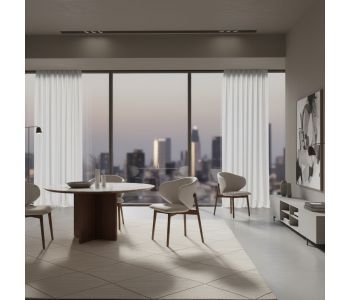 Cadeira Flora Madeira FR-101: Elegância Orgânica para Ambientes de Alto Padrão