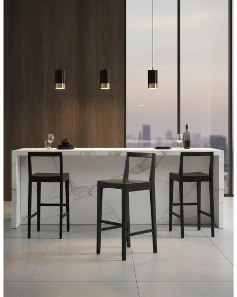 BANQUETA BUENA MADEIRA COM OU SEM ESTOFAMENTO