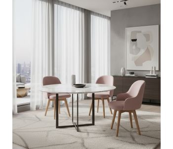 Cadeira Queen Madeira: Sofisticação e Conforto para Ambientes de Alto Padrão