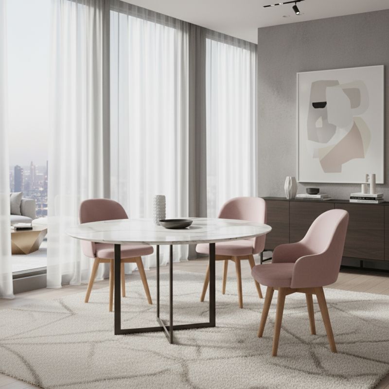 Cadeira Queen Madeira: Sofisticação e Conforto para Ambientes de Alto Padrão