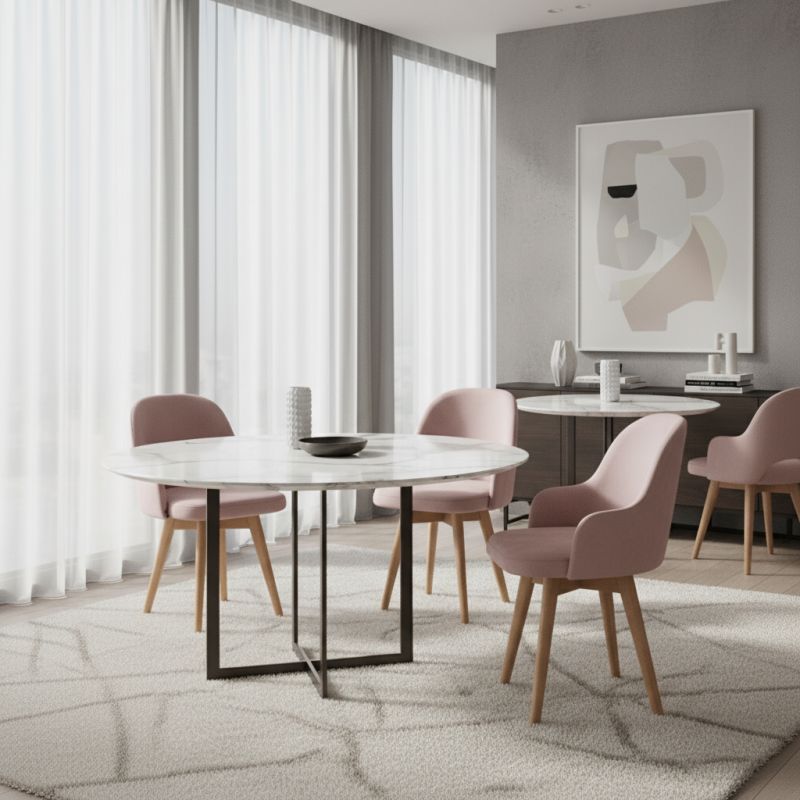 Cadeira Queen Tolle Móveis: Elegância e Conforto em Madeira Sustentável para Ambientes de Alto Padrão