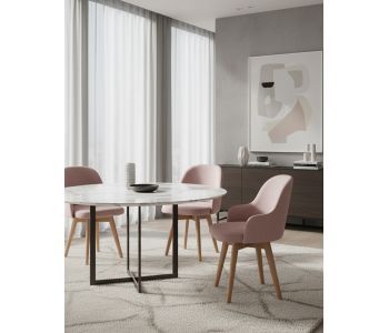 Cadeira Queen: Design Orgânico e Luxo em Madeira Sustentável para Ambientes de Alto Padrão