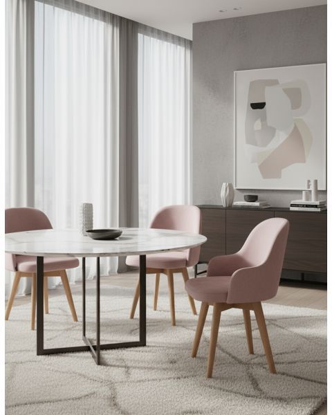 CADEIRA QUEEN MADEIRA FIXA OU GIRAT&Oacute;RIA