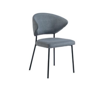 Cadeira Ayora Aço Carbono: Elegância e Conforto para Ambientes de Alto Padrão