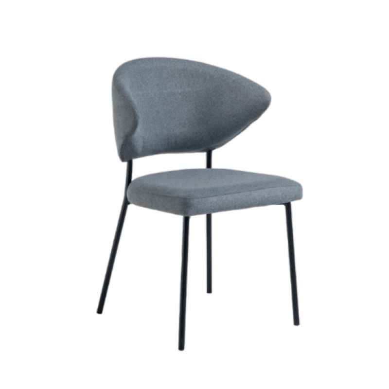 Cadeira Ayora em Aço Carbono: Elegância, Conforto e Sofisticação para Ambientes de Alto Padrão