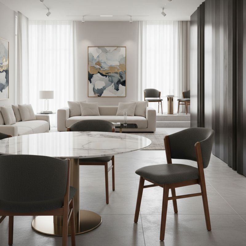 Elegância Orgânica e Conforto Sofisticado: Descubra a Cadeira Malé Madeira da Tolle Móveis