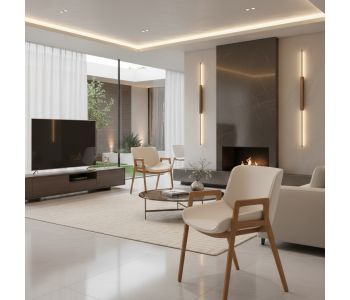 Cadeira Gris Madeira GRS-101: Elegância Natural e Conforto para Ambientes de Alto Padrão