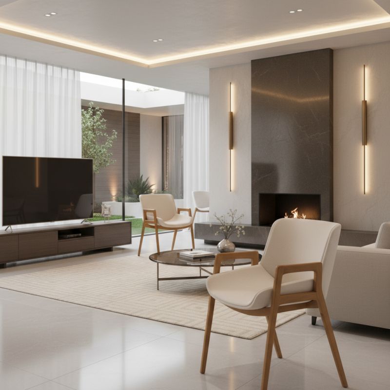 Cadeira Gris Madeira GRS-101: Sofisticação e Conforto em Móveis de Luxo para Seu Espaço