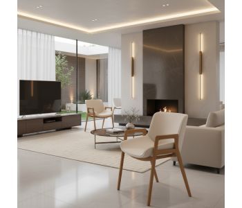 Cadeira Gris Madeira: Conforto e Elegância Natural para Ambientes de Alto Padrão