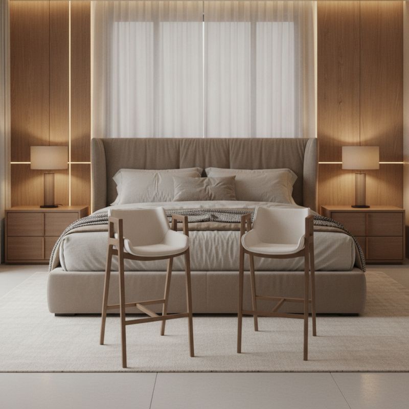 Elegância e Conforto com a Banqueta de Madeira Ideal para Seu Espaço