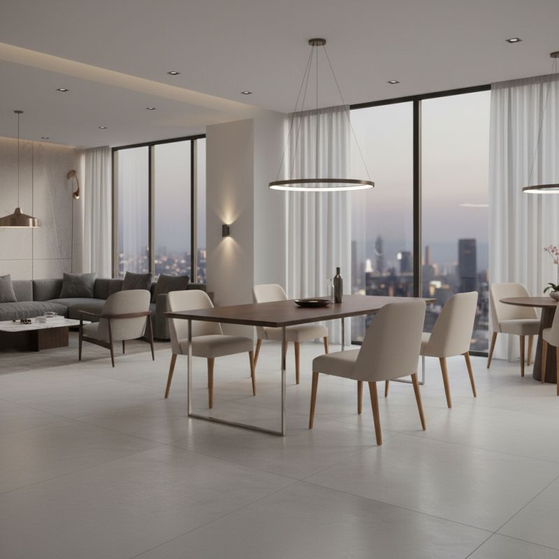 Cadeira Flox Madeira FX-100: Elegância Natural e Conforto para Ambientes de Alto Padrão