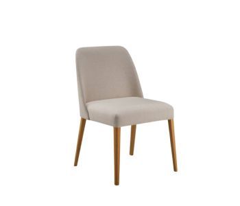 Cadeira Flox Madeira FX-100: Elegância Orgânica para Ambientes de Alto Padrão