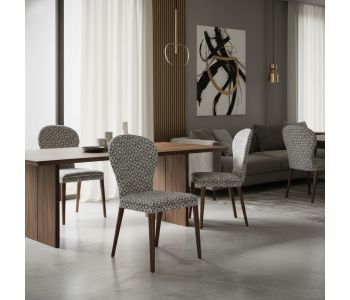 A Elegância Natural da Cadeira Nueva Madeira NV-100: Conforto e Design Ergonômico para Seu Espaço