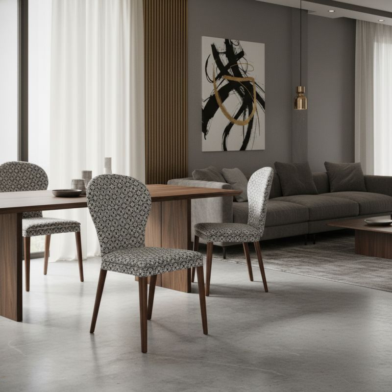 Elegância e Conforto Natural: Descubra a Cadeira Nueva Madeira NV-100 para Ambientes de Alto Padrão