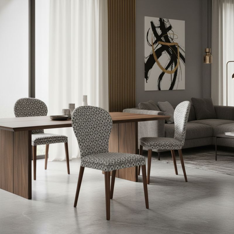 Cadeira Nueva Madeira NV-100: Conforto e Elegância Natural para Seu Espaço