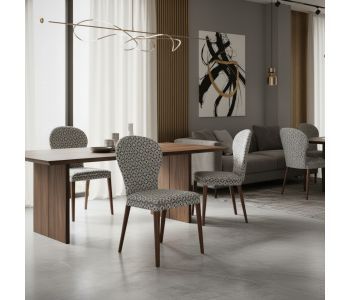 Elegância Sustentável: Cadeira Nueva em Madeira para Ambientes Sofisticados