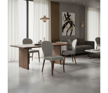 Elegância Orgânica: Cadeira Nueva Madeira para Ambientes de Alto Padrão